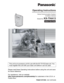 Page 1Please read these Operating Instructions before using the unit and save 
for future reference.
For assistance, visit our website: 
http://www.panasonic.com/phonehelp for customers in the U.S.A. or 
Puerto Rico.This unit is an accessory unit for use with the KX-TH102 base unit. You 
must register this unit with your base unit before it can be used.
Home Communication System
Cordless Camera
Model No. 
KX-THA13
Operating Instructions
Indoor Use Only
PQQX14791WA  DM1105PN3096 