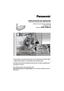 Page 26Lea estas Instrucciones de operación antes de usar la unidad y guárdelo para 
consultarlo en el futuro.
Para obtener ayuda, visite nuestro sitio web:
http://www.panasonic.com/phonehelp para los clientes de Estados Unidos o 
Puerto Rico.Esta unidad es un accesorio para usarse con la unidad base KX-TH102. Debe 
registrar esta unidad en su unidad base antes de poder usarla.
Sistema de comunicación residencial
Adaptador USB
Modelo N° 
KX-THA14
Instrucciones de operación
THA14(sp-sp).book  Page 1  Friday,...