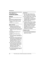 Page 33Introducción
(8)Para obtener ayuda, visite http://www.panasonic.com/phonehelp
Para obtener un 
rendimiento óptimo
Ubicación
Esta unidad se comunica utilizando ondas de 
radio.
Recomendamos lo siguiente para lograr una 
operación a la distancia máxima y sin ruido:
LColoque el producto alejado de aparatos 
eléctricos.
LLevante la antena verticalmente.
Medio ambiente
LMantenga el producto alejado de 
dispositivos que generen ruido eléctrico, 
como lámparas fluorescentes y motores.
LEl producto debe...