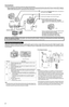 Page 22
Connections
Connect the camera to your router and to the power outlet as described below.
• Before proceeding, confirm that your PC is connected to your router and can access the Internet. Also confirm that your router’s UPnP™ feature is 
enabled. (Most routers have UPnP™ turned off by default.) Refer to the operating instructions included with your router or to the Panasonic Network 
Camera website (http://panasonic.net/pcc/ipcam/) for more information.
The camera’s external I/O interface allows you...