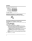 Page 4Changing the key detector name
1
Han
dset:
For key detector 1:  MMENU N#6561
For key detector 2:  MMENU N#6562  *1
For key detector 3:  MMENU N#6563  *1
For key detector 4:  MMENU N#6564  *1
*1 If you have 2 or more key detectors.
2 Enter the desired name (10 characters max.).
3 MSAVE N a  M OFF N Attaching the key detector to an easy-to-lose item
Yo
u

 can attach the key detector to items such as a car key or house key, etc. Locating and finding a mislaid item
Yo
u

 can locate and find the mislaid...