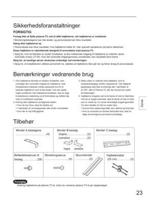 Page 23
)256,*7,*
¡MWWDOHUQHHULQVWDOOHUHW
‡

VXOWDWHW
+ QJLNNHK¡MWWDOHUQHRS
‡

 UVSHFLHOWRSP NVRPSnE¡UQVVLNNHUKHG
VPD79
‡6