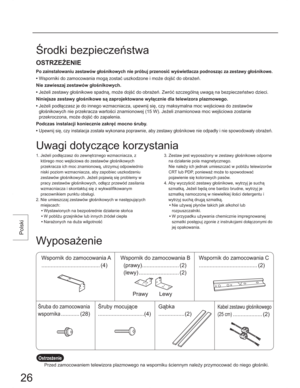 Page 262675=()(1,(
ZLHWODF]DSRGQRV]F]D]HVWDZ\JáRQLNRZH
‡

REUD*H
1LH]DZLHV]DM]HVWDZyZJáRQLNRZ\FK
‡

V]F]HJyOQXZDJQDEH]SLHF]HVWZRG]LHFL
OHZL]RUDSOD]PRZHJR
‡NV\PDOQDPRFZHMFLRZDGR]HVWDZyZ
]QDPLRQRZDPRFZHMFLRZD]RVWDQLH
SU]HNURF]RQDPR*HGRMüGR]DSDOHQLD
3RGF]DVLQVWDODFMLNRQLHF]QLH]DNU
