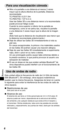 Page 486
ESPAÑOL
Para una visualización cómoda
 
 
Mire a la pantalla a una distancia al menos 3 veces 
mayor que la altura efectiva de la pantalla, Distancia 
recomendada: 
TC-P50ST50: 6.23’/1.9m 
TC-P65VT50: 7.87’/2.4 m 
Usar las Gafas  3D a una distancia menor a la recomendada 
puede provocar fatiga ocular. 
Cuando la zona superior e inferior de la pantalla se 
ennegrezca, como al ver pelícu-las, visualice la pantalla 
a una distancia 3 veces mayor que la altura de la imagen 
real. 
(Esto hará que la...