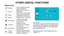 Page 11OTHER USEFUL FUNCTIONS
Skype menu
SettingsVarious settings including 
camera adjustment.
AccountSetting up your account 
information. 
Sign out from your account.
Status
Setting up your status that 
is displayed to other users.
History
Displays all your call history.
Call phonesCall phone and mobile 
numbers from Skype. 
(Pay service*)
VoicemailDisplays and play 
received voice messages. 
(Pay service*)
Add contact
Adding Skype friends to 
your contact list 
Contact 
requestsDisplays received contact...