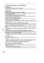 Page 26Español
26
26
Precauciones para la instalación
ADVERTENCIA
La instalación debe realizarla un técnico cualificado.
• Si no se ha instalado correctamente la Pantalla Panorámica de Plasma, puede caerse y
resultar dañada.
PRECAUCIÓN
No utilice otras pantallas que las indicadas en el catálogo.
No suba sobre el pedestal o utilice como escalón.(Se debe tener especial cuidado en el
caso de los niños pequeños.)
• Si la unidad se cae o se daña por el mal uso, puede sufrir daños.
No utilice el pedestal si está...