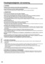 Page 26■ VARNING
Installera inte på en plats som inte kan bära upp hela belastningen.
• Om bottenplattan inte monteras på rätt sätt, kan plasmaskärmen falla ned och orsaka personskador.
Försök inte att plocka isär eller modiﬁ era bottenplattan.
•  Detta kan leda till att enheten faller och utsätts för skador, eller kan orsaka personskador.
■ OBSERVERA
Använd inga andra television än de som anges i katalogen.
• Om så inte sker kan enheten välta och skadas och orsaka personskada.
Klättra inte upp på bottenplattan...