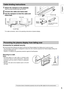 Page 5Cable binding instructions
Preventing the plasma display from failing over
Securing to a wall.
Notes:
• Securely attach to a wall, pillar or similarly solid 
structural feature using separately- obtained 
products such as cords or chains of adequate 
strength.
• Secure in the wall at two locations each on the left 
and right.
1  Attach the clampers to the pedestal.
 
Attach the stand clampers  (right and left).
2  Connect the cable and mains lead.
3  Use the clampers to bind the cable and 
mains lead....