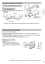 Page 9Hinweise:
• 
Mit handelsüblichen Schnüren oder Ketten 
ausreichender Stärke an einer Wand, einem Pfeiler 
oder einem anderen massiven Bauglied sichern.
• An je zwei Stellen links und rechts in der Wand 
sichern.
Die Abbildung dient lediglich der Anschauung und kann etwas vom Aussehen des Produkts abweichen.
Hinweise zum Bündeln der Kabel
Sicherung des Plasmadisplays
Befestigung an einer Wand
1  Bringen Sie die Klemmen am Sockel an.
 
Bringen Sie die Sockelklemmen  an (rechts und links).
2  Stellen Sie...