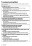 Page 1212 - ENGLISH
Troubleshooting/Q&A
Check the followings first. If they do not solve the problem, please contact the 
place of purchase.
„„Images are not 3D.
 
 
Are the image settings switched to 3D images?
Some 3D image signals are not automatically recognized as 3D images.
Set “3D
  Eyewear” to “On”.
For details, see the television operating instructions.
 
 
Is there a sticker or other such item blocking the infra-red reception section on 
the 3D
  Eyewear?
If the eyewear stops receiving...