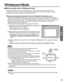 Page 4343
Using
Whiteboard Mode
(1) Start the Interactive Panaboard Software and select the
Whiteboard mode. (See page 29.)
C
C
The Whiteboard window is displayed.
(2) Remove the cap of the Electronic Pen and draw on the
Interactive Panaboard screen using the Electronic Pen.
C
C
The position on the screen where you are drawing will be
reproduced on the page in the Whiteboard window in real-
time.
(3) Erase handwritten lines drawn on the Interactive Panaboard screen using \
the Electronic
Eraser.
C
C
Portions...