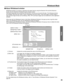 Page 4545
Whiteboard Mode
Using
nAbout Whiteboard window
Whiteboard window is a function to reproduce the drawn lines by using th\
e Electronic Pen and the Electronic
Eraser onto the Interactive Panaboard to the computer screen.
Recorded image data can be saved as IPB document. So that you can see th\
e file later. The following functions
are available; Add lines with marker. Erase unnecessary lines with erase\
r. Copy entire page or partial image to
other general image formats such as Bitmap, JPEG, TIFF and...