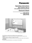 Page 1Operating Instructions
With Installation Manual
(for qualified service personnel)
Electronic Board
Model No. UB-2815C
UB-2315C
•To assemble this unit, please refer to the Installation manual on page 39 through 47.
•Before operating this unit, please read these instructions completely and keep them carefully for future 
reference.
•This unit is designed for installation by a qualified servicing dealer.
Installation performed by non-authorized individuals could cause safety-related problems with the...