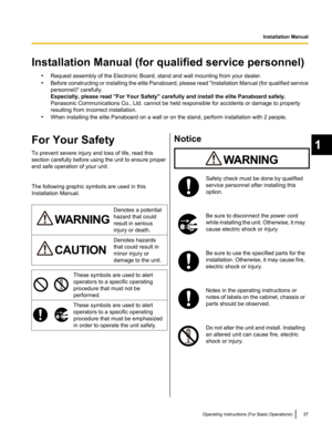 Page 37WARNING CAUTION   WARNING       