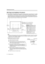 Page 20Wall Mounting Construction
20 Installation Manual
Wall Types and Installation Procedures
I.When the Wall is a Principal Structural Component (a concrete wall which is at least 120 mm [43/4in.] thick)
Use the M8 bolts to mount the system on the wall. It is also necessary to provide anchors separately. The 
figure below shows the end mounting position of the up/down unit and the elite Panaboard vis-à-vis the hole 
positions. Check that there is enough space around the mounting position. Carefully read the...