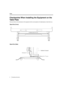 Page 88 Operating Instructions
Usage
Checkpoints When Installing the Equipment on the 
Ta b l e  P l a t e
There are limits on the dimensions of the equipment which can be placed on the table plate so check them out.
Stand Part (Front)
1,150 mm (3 ft. 99/32in.)
Stand Part (Side)
11 0  m m  ( 411/32in.)350 mm (1 ft. 1
25/32in.)
Notebook Computer
UE-608030_EN.book  8 ページ  ２０１０年１０月２８日　木曜日　午後４時２０分 