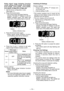 Page 14
- 14 - 

Radio  signal  range  limitation  function on/off  setting  (EYFLA4AR,  EYFLA5AR, E Y F L A 5 Q R ,   E Y F L A 5 P R ,   E Y F L A 6 P R , EYFLA6JR, EYFMA1PR, EYFMA1JR)
1. Set the tool to configuration mode.
  (See page 11.)
.  Press the format button.
•  The control panel will begin flashing.
Display: The letter “F” flashes on and off.Battery  indication  lamp:  The  upper  and lower bars of the battery flash on and off.
 
Display
Battery indication lamp
3.  Press the format button...