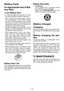 Page 16
- 16 - 

[Battery Pack]
For Appropriate Use of Bat­
tery Pack
Li­ion Battery Pack
• For optimum battery life, store the Li-ion bat-tery pack following use without charging it.
• When  charging  the  battery  pack,  confirm that  the  terminals  on  the  battery  charger are  free  of  foreign  substances  such  as  dust and  water  etc.  Clean  the  terminals  before charging the battery pack if any foreign sub-stances are found on the terminals.   The  life  of  the  battery  pack  terminals  may  be...