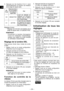 Page 34
- 34 - 
FRFR
FRFR

4. Appuyez  sur  les  boutons   et   pour activer/désactiver  la  fonction  de  limitation de la plage de signal radio.
Affi-chage
Mode de la fonc-tion de limitation de la plage de signal radio
Etat
C0DESACTIVE
L'outil  est  utilisable  en l'absence  de  communi-cations  avec  le  vérifica-teur d'assemblage.
C1ACTIVE
L'outil n'est pas utilisable en l'absence de commu-nications avec le vérifica-teur d'assemblage.
Réglages d'usineRéglage de la fonction de...