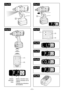 Page 6
- 6 - 
[Fig.21]
[Fig.23]
EYFA31
A
B
C D
()
(3)
(1)
[Fig.24]
[Fig.27]
[Fig.28]
EYFA31
A
B
C D
(1)
()
Display
Affichage
Visor
Battery indication lamp
Témoin indicateur de la batterie
Lámpara de indicadora de la batería
[Fig.22]
[Fig.20]
[Fig.25]
[Fig.26] 