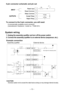 Page 12
- 1 - 

5-pin connector schematic and pin out
To connect to the 5-pin connector, you will need:
A commercially available round connector  
(manufacturer: Amphenol ; model no.: T3360 001)
System wiring
1. Unplug the assembly qualifier and turn off the power switch.
2. Connect the assembly qualifier to an external device (sequencer, etc.).
Example connection
Assembly qualifier External device
Input Rated: 4V/60mA
Rated input: 4V/60mA
Input Rated: AC50V/5ARated output: DC30V/5A
Input...