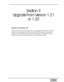 Page 433-1
Section 3
Upgrade From Version 1.21
or 1.22
Features of Version 2.0
These features are for DA7 users who are upgrading from Version 1.21/1.22
and are not described in the DA7 manual. All of the features described in
Section 1 are included in the Version 2.0 upgrade, even though you may
already have some of those functions from a previous version. 