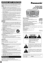 Page 11
Before connecting, operating or adjusting this product,
please read these instructions completely. Please
keep this manual for future reference.
CD Clock Radio 
Operating Instructions
Model No.  RC-CD300
PPC
Panasonic Consumer Electronics Company, Division ofpMatsushita Electric Corporation of America
One Panasonic Way Secaucus, New Jersey 07094
http://www.panasonic.com
Panasonic Sales Company, Division of Matsushita Electric of Puerto Rico, Inc.
(“PSC”)
Ave. 65 de Infantería, Km. 9.5 San Gabriel...