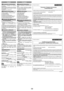 Page 33
FOR CANADAPanasonic Canada Inc.
Panasonic / Technics Accessories
Limited Warranty 
Panasonic Canada Inc. warrants this product to be free from defects in material and workmanship and agrees to 
remedy any such defect for a period as stated below from the date of original purchase.
Accessories including rechargeable batteries                    Ninety (90) days
LIMITATIONS AND EXCLUSIONS
This warranty does not apply to products purchased outside Canada or to any product which has been improperly...