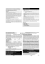 Page 61. Damage requiring service—The unit should be serviced by qualiﬁed service per-
sonnel if:
1.(a) Objects or liquids have gotten into the unit; or
1.(b) The unit has been exposed to rain; or
1.(c) The unit does not operate normally or exhibits a marked change in perfor-
mance; or
1.(d) The unit has been dropped or the cabinet damaged.
2. Servicing—Do not attempt to service the unit beyond that described in these op-
erating instructions. Refer all other servicing to authorized servicing personnel.
3....