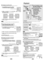 Page 3To stop playback
To move to other
ﬁles during play
Cue and review
∫Changing recording modeThree modes can be selected. The mode is originally set to HQ (“HI”).
1 Press [MODE] several times until the
recording mode display is displayed.
2 Within 10 seconds, turn [PLAY/STOP, SEL] to select 
the required mode.
Recording mode changes the total recording time.
3 Within 10 seconds, press [PLAY/STOP, SEL].The mode is selected.
Note .
“HQ” lights in other displays to indicate you have selected high quality...