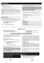 Page 6Only for U.S.A.
1. Damage requiring service—The unit should be serviced by qualiﬁed service
personnel if:
1.(a) Objects or liquids have gotten into the unit; or
1.(b) The unit has been exposed to rain; or
1.(c) The unit does not operate normally or exhibits a marked change in perfor-
mance; or
1.(d) The unit has been dropped or the cabinet damaged.
2. Servicing—Do not attempt to service the unit beyond that described in these op-
erating instructions. Refer all other servicing to authorized servicing...