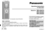 Page 1The illustration shows RR-US470.
RQT8824-P
Operating Instructions
IC Recorder
Dear customer
Thank you for purchasing this product. 
For optimum performance and safety, please read these 
instructions carefully. 
Before connecting, operating or adjusting this product, please read 
the instructions completely. Please keep this manual for future 
reference.
PCP
RR-US470
RR-US450
RR-US430Model No.
If you have any questions contactIn the U.S.A.:1-800-211-PANA(7262)
In Canada:1-800-561-5505
For U.S.A. only...