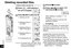 Page 12RQT9359
12
STOP
ERASE
Deleting recorded files
Press ERASE while playing or 
the unit is stopped.Press  u, 
i  to select “” 
and press  q/
g  to enter.
When deleting is complete, “” is 
displayed.
It may take dozens of seconds until 
deleting is complete.
14
•  Select a folder ( ➜ page 10).
* Deleted files cannot be recovered.
* You cannot delete a portion of a file.
* Press 
STOP to stop the operation midway.
* The file numbers displayed on this unit  are mo
 ved forward after deleting files.
* Both...