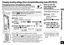 Page 15RQT9359
15
Recording 
position switch
STOP
MANUAL  WIDE  ZOOM
 MENU/ REPEAT
Press u, 
i  to select “” o r  “” and 
press  q/
g  to enter.
Press +, – to select “” and press 
q/
g  
to enter.
Zoom ON Zoom OFF
Changing Zoom microphone setting
Press  MENU/ REPEAT .
“” (blinking) is displayed.1
2
3
• Set the Recording position switch to [MANUAL] (
➜ page 8).• Set to “” (Monaural) (
➜ page 14).
• Press STOP to stop the unit.
Changing recording settings (Zoom microphone/Recording mode (XP/LP/SLP))
When the...