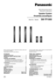 Page 1Operating Instructions
  Model No. / ModèleSB-TP1000
RQT8808-Y
Speaker System
Avant de raccorder, régler ou utiliser l’appareil, il est recommandé de
lire attentivement le manuel d’utilisation.
Conserver ce manuel.
Manuel d’utilisation
Enceintes acoustiques
PP
Before connecting, operating or adjusting this product, please read
the instructions completely.
Please keep this manual for future reference.
Contents
Supplied accessories  . . . . . . . . . . . . . . . . . . . . . . . 2
IMPORTANT SAFETY...