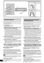 Page 12RQT8808
12
Subwoofer operation
The active subwoofer reproduces very low frequency sound monau-
rally, making use of the fact that the human ear does not sense direc-
tion in the low frequency region.
You can emphasize low frequencies by combining the active subwoofer
with the speaker system.
1.Set [POWER] to “ON”.The indicator turns green.
2.Output sound from the receiver or amplifier  and
adjust the volume to a suitable level.
See the operating instructions for the other equipment for details.
•Do not...