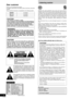 Page 2Before using
RQT7528
2
Dear customer
Thank you for purchasing this product.
For optimum performance and safety, please read these instructions
carefully.
These operating instructions are applicable to the following system.
SystemSC-AK220
Main unitSA-AK220
SpeakersSB-AK220
CAUTION!
DO NOT INSTALL OR PLACE THIS UNIT IN A BOOKCASE,
BUILT-IN CABINET OR IN ANOTHER CONFINED SPACE.
ENSURE THE UNIT IS WELL VENTILATED.  TO PREVENT
RISK OF ELECTRIC SHOCK OR FIRE HAZARD DUE TO
OVERHEATING, ENSURE THAT CURTAINS AND...
