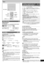 Page 7RQT7790
7
AK330AK333
AK330AK333
H.BASS
Discs
To listen to specific discs andCD MP3
tracks (Play Mode function)
aALL-DISC:Plays all loaded discs in succession from the selected
disc to the final disc \.
b1-SONG: Plays one selected track on the selected disc.
c1-ALBUM:
MP3 Plays one selected album on the selected disc.
d1-DISC
RANDOM: Plays one selected disc in random order.
eALL-DISC
RANDOM:
CD Plays all loaded discs in random order.
f1-DISC: Plays one selected disc.
g1-ALBUM
RANDOM:
MP3 Plays one...