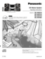 Page 1RQT6707-3P
CD Stereo System
Operating Instructions
Model No.  SC-AK610
SC-AK510
SC-AK410
SC-AK403
Before connecting, operating or adjusting this product, please read these
instructions completely.
Please keep this manual for future reference.
 SC-AK610 and SC-AK403 are available in the U.S.A. only.
As an ENERGY STAR® Partner, Panasonic has determined
that this product meets the 
ENERGY STAR® guidelines for
energy efficiency.
PPC
The illustrations show SC-AK510.
For U.S.A. 