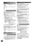 Page 2626
RQT8043
RQTV0191
ESPAÑOL LANG - 4
FRANÇAIS
DANSK
ENGLISH
Para sintonizar automáticamente
Mantenga pulsado [4, REW/   ] o [¢,   / FF ]  hasta  que 
la frecuencia empiece a cambiar rápidamente. El aparato 
inicia la sintonización automática y se detendrá cuando 
encuentre una emisora.
 La sintonización automática tal vez se interrumpa 
cuando las interferencias sean excesivas.
 Para cancelar la sintonización automática, pulse una vez 
más [4, REW/   ] o [¢,   / FF ].
Para mejorar la calidad del sonido...