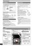 Page 6RQT7834
6
  
POWER
1Press [c, OPEN/CLOSE] to open
the tray.
The unit comes on.
Load discs with label facing up.
To load discs in other trays, press [1] – [5]
to select the tray, then press [c, OPEN/
CLOSE].
Disc information
Disc type Logo Indication used
in instructions
Audio CD
CD-R/RW–
CD MP3(Depending on the
recording format A see above)
This unit can play MP3 and CD-DA (digital audio) format audio
CD-R and CD-RW that have been finalized (a process that ena-
bles CD-R/CD-RW players to play audio CD-R...