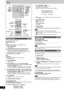 Page 8RQT7834
8
S.WOOFERS.WOOFERH.BASSH.BASS
Discs
Repeat playCD MP3
Remote control only
Press [REPEAT] during play.
“” is displayed.
To cancel repeat play
Press [REPEAT] to clear “” .
Note
You can use repeat mode with program play (A see left) and Play
Mode (A page 7) functions.
Marking a trackCD MP3
You can mark one track each on the discs loaded so that you can
start play from them later.
To mark a track
1During play or stopSelect your desired track.(A page 6, “Basic play – Skip/Search”).
2Hold down...