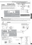 Page 77
Step 2
RQT7523
Having fun with DVDs 
using HDMI connections
“HDMI” (High Definition Multimedia Interface) is a standard that enables
high-quality video and audio signals to be transmitted using a single
cable.
You can have lots of fun with this unit by means of simple connections for
high-quality video, PCM, Dolby Digital, DTS and DVD-Audio signals.  
When signal transmission is commenced, the “HDMI” indicator on the unit
lights.
Path of HDMI signal
Audio and Video
Audio
Video
DVD player
or
DVD...