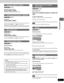 Page 1313
RQT6220
Disc operations
Skipping chapters or tracks
[DVD-A] [DVD-V][CD][VCD]
During play or while paused
Press [:] or [9].≥Each press increases the number of skips.
Fast forward and rewind—SEARCH
[DVD-A] [DVD-V][CD][VCD]
During play
Press [6] or [5].
≥Press and hold [:/
X XX X
X] or [
W WW W
W/9] on the main unit.
≥Audio will be heard during search for most discs. You can turn this
audio off if you want to (➡ page 26, Audio—Audio during Search).
Slow-motion play
[DVD-A] [DVD-V][VCD]
While paused
Press...