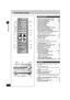 Page 1212
RQT6815
Getting started
Control reference guide
1Standby/on, TV standby/on switch [Í, TVÍ] . . . . . . . . . 10, 28
2Setup, TV/VIDEO button [SETUP, TV/VIDEO]  . . . . . . . . . 10, 28
3Program button [PROGRAM] . . . . . . . . . . . . . . . . . . . . . . 16, 26
4Play mode button [PLAY MODE]  . . . . . . . . . . . . . . . . . . . 16, 26
5Repeat button [REPEAT] . . . . . . . . . . . . . . . . . . . . . . . . . . . . .15
6Subtitle button [SUBTITLE]  . . . . . . . . . . . . . . . . . . . . . . . . . . 17...