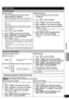 Page 4747
RQT8979
Preset tuning
Presetting stations
nAuto presetting
1 Tune to the frequency where you want to 
begin presetting. (á page 46)
Set the channel reception to FM 87.9 MHz or AM 530 kHz if you 
want automatic presetting to start from the lowest frequency.
Preset channels that are automatically assigned by this unit 
are:
FM: 1 to 30
AM: 21 to 30
Preset the FM stations first. If the AM stations are preset 
before the FM stations, they will be erased when the FM 
stations are preset.
2 Press   to enter...