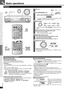 Page 1414
RQT7994
Connections
Settings
Basic Operations
Operations
Before use
Reference
Basic operations
nPlaying DVD-Audio
Playing DVD ANALOG 6CHYou can enjoy high quality sound with DVD-Audio.
áRefer to page 5 for “DVD ANALOG 6CH connection”.
Preparation: 
• Turn SPEAKERS on.
DVD ANALOG 6CH only works when either SPEAKERS A or BI-WIRE
is on.
• Set the selector to “DVD ”. (áabove)
• When you connect to a DVD recorder, playback is not possible if “DVR ”
is selected for input. Select “DVD ”.
Press and hold until...