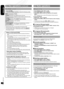 Page 10RQTX1146
RQTX1146
10
ENGLISH
RQTX1146
RQTX1146
FM allocation setting
The unit may also receive FM broadcast allocated in 0.1 MHz step.
To change the step to 0.1 MHz (by main unit only)
 Press [FM/AM/AUX] to select “FM”.
 Press and hold [FM/AM/AUX].After a few seconds the display changes to display current minimum 
frequency.
 Continue to hold down [FM/AM/AUX]. When the minimum frequency changes, release the button. 
To return to the original step, repeat step  to  (➡ above).
After the setting is...