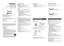 Page 1Owner’s Manual
Compact Speaker System
Model No.
 SC-MC07
Thank you for purchasing this product.
For optimum performance and safety, please read these instructions carefully.
Please keep this manual for future reference.Register online at 
www.panasonic.com/register
 (U.S. customers only)
If you have any questions, contact:
U.S.A. and Puerto Rico : 1-800-211-PANA (7262)PPanasonic Corporation 2012Printed in China One Panasonic Way, Secaucus, 
New Jersey 07094
http://www.panasonic.comPanasonic Consumer...