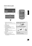 Page 55
VQT4T91
ENGLISH
Control reference guide
1 Standby/on switch [Í/I] ([ Í])Press to switch the unit from on to standby mode or vice 
versa.
In standby mode, the unit is still consuming a small amount 
of power.
2 Enter sound menu
3 Enter setup menu
4 Select Bluetooth
®/AUX
5 Adjust the volume (0 (min) to 50 (max))
6 Enter the Bluetooth
® menu/
Change the sound input level of the external 
device ( l6)
7 Mute the sound
Mutes the sound. Press again to cancel.
“MUTE” is also canceled when the volume is...